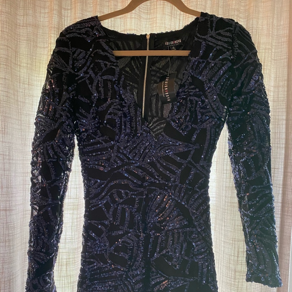 Sequin Mini Dress